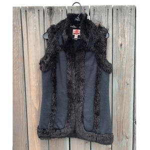 Lucky Brand Faux Fur Vest